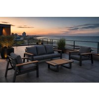 Aanbieding Lifestyle Marietta stoel-bank loungeset 4-delig