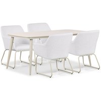 Aanbieding Lifestyle Lugo/Vienna 180 cm dining tuinset 5-delig