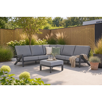 Aanbieding Garden Collections Amico/Napoli dining loungeset 5-delig