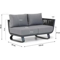 Aanbieding Coco Sevilla/Superior 260 cm dining tuinset 7-delig