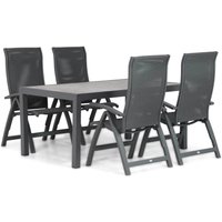 Aanbieding 4 Seasons Outdoor Santorini/Riah 135 cm hoek loungeset 4-delig