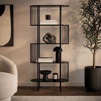 Aanbieding Wandkast Hoxton 5-laags - zwart - 8721184890523