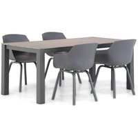 Aanbieding Santika Supralux hoek loungeset 4-delig
