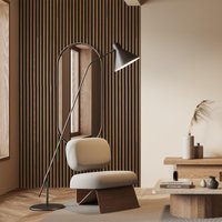 Aanbieding Akoestische wandpanelen met halfronde latjes - walnoot - 8721184891117