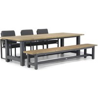 Aanbieding Santika Zaga/San Francisco 260 cm dining tuinset 5-delig