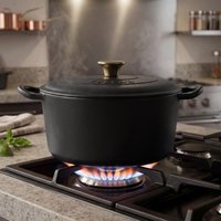 Aanbieding Gietijzeren braadpan - zwart - 8720874427483