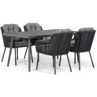 Aanbieding Lifestyle Vivaro/Veneto 90x90 cm dining tuinset 5-delig