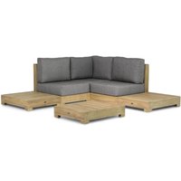 Aanbieding Lifestyle Essence/Cardiff 180x100 cm dining tuinset 5-delig