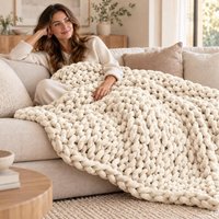 Aanbieding Grofgebreide verzwaringsdeken 5 kg - 8721059195715