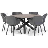 Aanbieding Lifestyle Essence/Creta 90x90 cm dining tuinset 5-delig