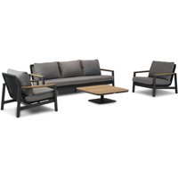 Aanbieding Lifestyle Monaco/Brookline 200x110 cm dining tuinset 5-delig