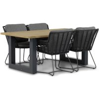 Aanbieding Coco Elara/Rockville 160 cm dining tuinset 7-delig