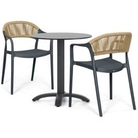 Aanbieding Domani Toscano/Talao 70 cm dining tuinset 3-delig