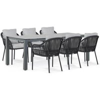 Aanbieding Presto Brentino/Brookline 200x110 cm dining tuinset 5-delig