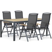 Aanbieding Presto Brentino/San Franscisco 260x100 cm dining tuinset 7-delig