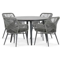 Aanbieding Santika Miyora/Cayora 50/80 stoel-bank loungeset 5-delig