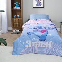 Aanbieding Lazy all-in-one kinderdekbed Disney Stitch - 8721225243226