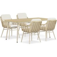 Aanbieding Santika Jaya/Riviera stoel-bank loungeset 6-delig