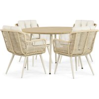 Aanbieding Santika Jaya hoek loungeset 5-delig
