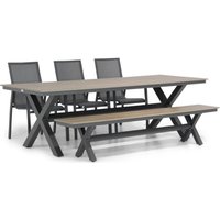 Aanbieding Lifestyle Ultimate/Forest 240 cm dining tuinset 5-delig