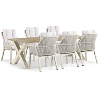 Aanbieding Garden Collections Boston/Oregon 240 cm dining tuinset 7-delig