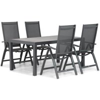 Aanbieding Presto Vasto/Residence 164 cm dining tuinset 5-delig