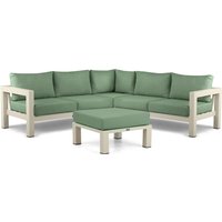 Aanbieding Coco Palm/Pacific 100 cm stoel-bank loungeset 4-delig