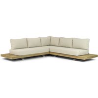Aanbieding Santika Corniche chaise longue loungeset 3-delig links