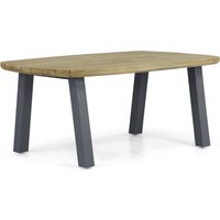 Aanbieding Coco Olivine/Matale 240 cm dining tuinset 7-delig