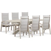 Aanbieding Coco Ralph/Pacific 100 cm stoel-bank loungeset 4-delig