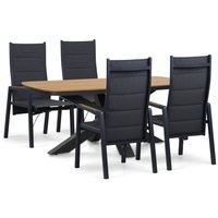 Aanbieding Coco Ralph stoel-bank loungeset 4-delig