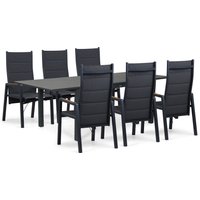Aanbieding Coco Nathan/Rimini 60-75 cm hoek loungeset 5-delig