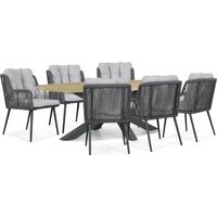 Aanbieding Coco Ralph/Rimini 60/75 cm hoek loungeset 6-delig