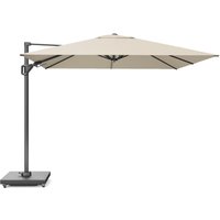 Aanbieding Platinum Challenger zweefparasol 3x3m T2 premium (excl. voet) champagne