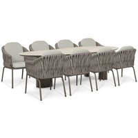 Aanbieding Coco Puerto/Como 180 cm dining tuinset 5-delig