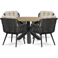 Aanbieding Lifestyle Salina/Alicante 180/240 cm dining tuinset 5-delig