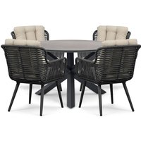 Aanbieding 4 Seasons Outdoor Saba dining tuintafel 160 cm