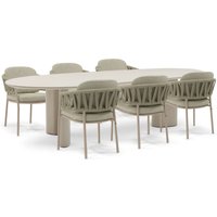 Aanbieding Lifestyle Brandon/Palermo 181 cm dining tuinset 5-delig
