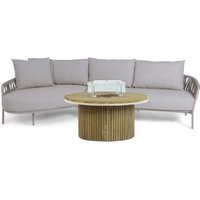 Aanbieding Osmen Midura/Venustas 210 cm dining tuinset 7-delig