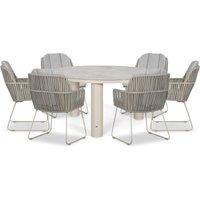 Aanbieding Coco Puerto/Montana 180 cm dining tuinset 5-delig