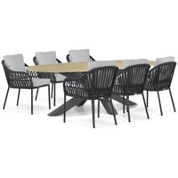 Aanbieding Coco Puerto/Brookline 240 cm dining tuinset 7-delig