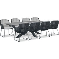 Aanbieding Coco Nathan/Como 220 cm dining tuinset 7-delig