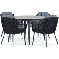 Aanbieding Santika Tendenza/Vienna 120 cm dining tuinset 5-delig