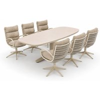 Aanbieding Lifestyle Salina/Palermo 181 cm dining tuinset 5-delig