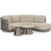 Aanbieding Lifestyle Marietta/Rosarno 214/273 cm dining tuinset 7-delig
