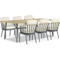 Aanbieding Apple Bee Condor/Montana 240 cm dining tuinset 7-delig