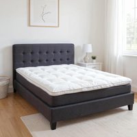 Aanbieding Premium percal katoen topper - wit - 8720578171682